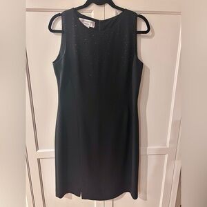 Jones New York Black Midi Dress